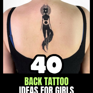 back tattoo for women