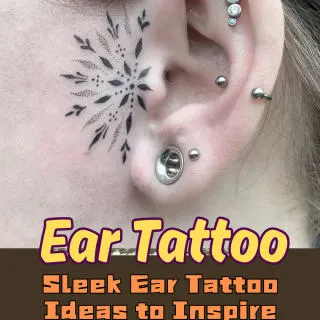 ear tattoo