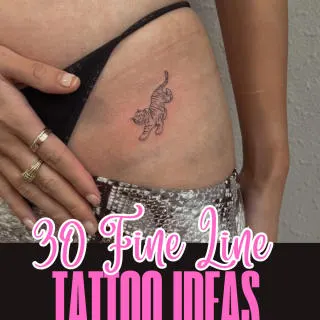 fine line tattoo