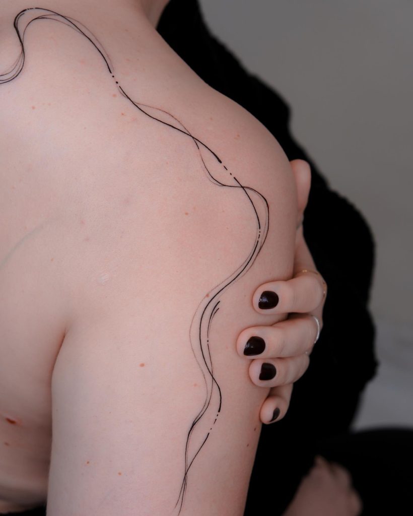 fine line tattoo