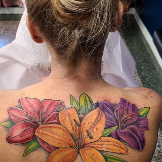 lily tattoo ideas for women