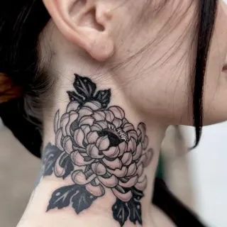 neck tattoo ideas for women